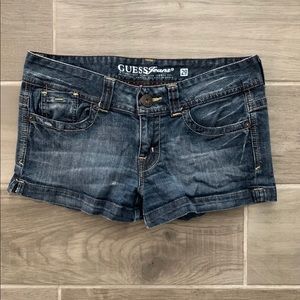 Guess shorts dark wash size 29